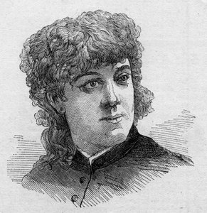 Portrait de Jeanne Samary (1857-1890), comédienne française, membre de la Comédie-Française. Gravure dans « Le Monde Illustré » n°1168 du 16 août 1879 - Unknown artist