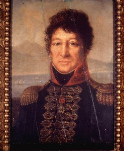 Portrait de Joachim Murat (1767 - 1815). Peinture anonyme du début du XIXe siècle. Museo Napoleonico à Rome - Unknown artist