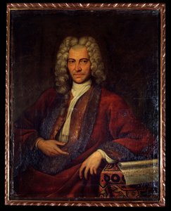 Portrait de Johann Joseph Fux, compositeur autrichien, théoricien de la musique et pédagogue