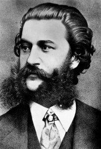 Portrait de Johann Strauss (1825-1899) - Unknown artist