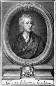 Portrait de John Locke (1632 - 1704), philosophe anglais - Unknown artist