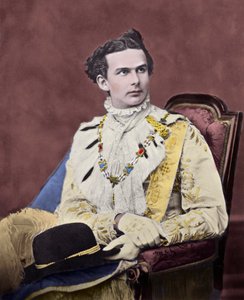 Portrait de Louis II de Bavière (Ludwig Otto Friedrich Wilhelm par Wittelsbach) - Unknown artist