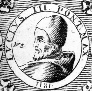 Portrait de Lucius III (? - 1185).