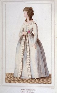 Portrait de Marie-Antoinette (1755-1793) Gravé en 1830 - Unknown artist