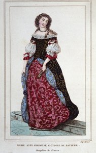 Portrait de Marie-Anne-Christine de Bavière, Munich - Unknown artist
