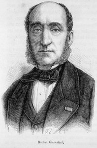 Portrait de Michel Chevalier (1806-1879), homme politique et économiste français - Unknown artist