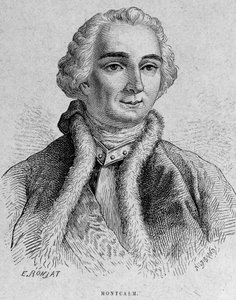 Portrait de Montcalm, général français (1712 - 1759)