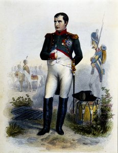Portrait de Napoléon Ier. Gravure du 19ème siècle - Unknown artist
