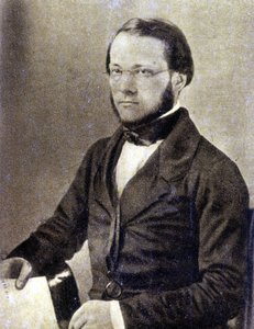 Portrait de Pasteur en 1852 - Unknown artist