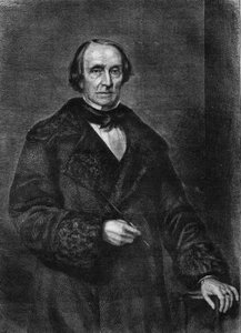 Portrait de Peter von Cornelius, peintre allemand (1783 à 1867). - Unknown artist