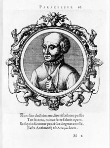 Portrait de Philippus Aureolus Theophrastus Bombastus von Hohenheim Paracelse - Unknown artist