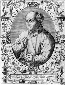 Portrait de Philippus Aureolus Theophrastus Bombastus von Hohenheim Paracelsus - Unknown artist
