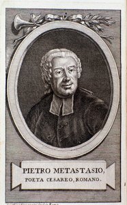 Portrait de Pietro Metastasio (gravure) - Unknown artist