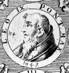 Portrait du Pape Léon IX (1002-1054). - Unknown artist
