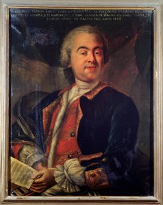 Portrait de Riccardo Broschi, compositeur italien