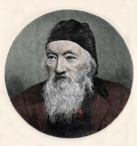 Portrait de Richard Owen (1810-1890), naturaliste anglais. - Unknown artist