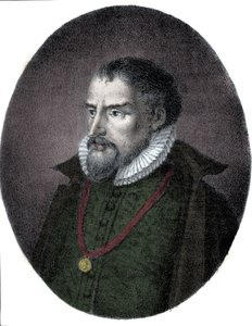 Portrait de Roland de Lassus (Orlandus ou Orlando di Lasso, vers 1531-1594), compositeur franco-flamand - Unknown artist