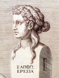 Portrait de Sapho - Unknown artist