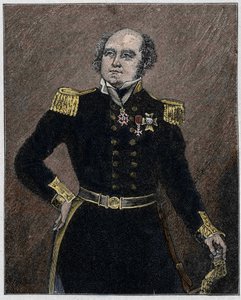 Portrait de Sir John Franklin (1786-1847), officier de marine et explorateur britannique - Unknown artist