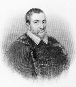 Portrait de Sir Thomas Bodley. Diplomate et érudit anglais (1545-1613) - Unknown artist