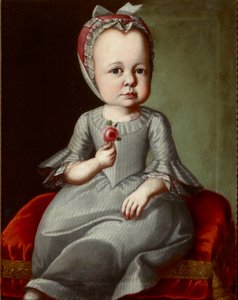 Portrait de Sophia Elizabeth von Brukenthal (1749-1753) - Unknown artist