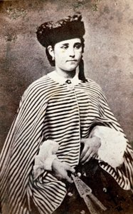 Portrait de Teresita Garibaldi (1845-1903), fille du patriote italien Giuseppe Garibaldi et de sa première épouse Anita - Unknown artist