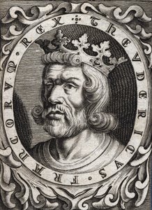 Portrait de Thierry I (? - 533), roi d