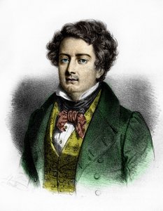 Portrait du ténor français Adolphe Nourrit (1802-1839) - Unknown artist
