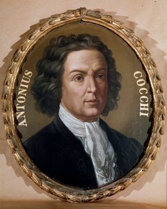 Portrait du médecin et écrivain italien Antonio Cocchi