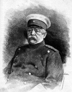 Portrait du prince de Bismarck (1815-1898).
