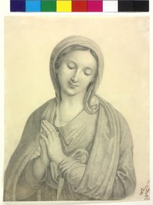 Madone en prière