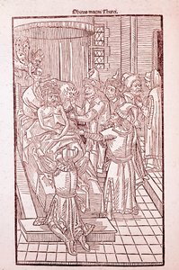 Probablement le sultan Mehmed II en 1481 (gravure) - Unknown artist