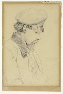 Portrait de profil d