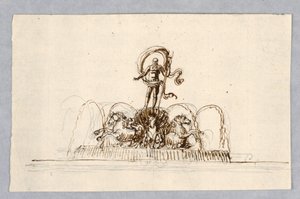 Projet pour une fontaine