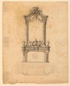 Projet pour une cheminée - Unknown artist
