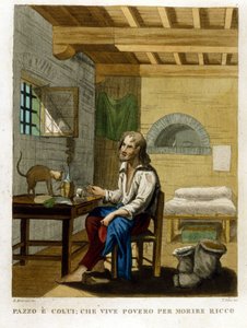 Proverbe illustrant la cupidité : « Vivre pauvre pour mourir riche »