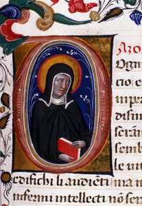 Représentation de Sainte Claire (Chiara) d