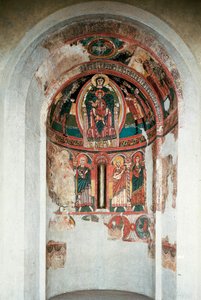 Représentation de la Vierge et l