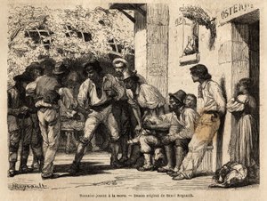 Romains jouant à la mora - Unknown artist