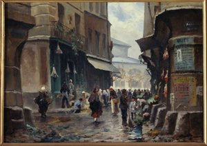 Rue Pirouette, vers 1880, 1er arrondissement actuel, entre 1875 et 1885