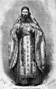 Pape russe, dessin d