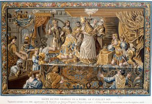 Sacré du roi Charles VII à Reims le 17 juillet - Unknown artist