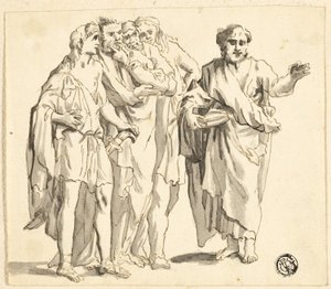 Saint Paul prêchant - Unknown artist