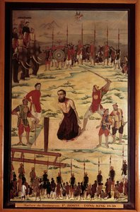 Saint Pierre Dumoulin Borie, missionnaire catholique, martyr au Tonkin en 1838 - Unknown artist