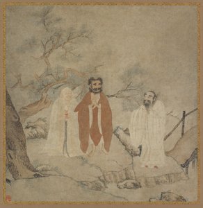 Sakyamuni, Lao Tzu et Confucius - Unknown artist