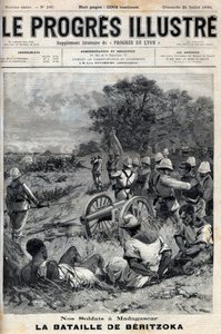 Deuxième guerre franco-malgache (1895) Beritzoka le 30 juin - Unknown artist