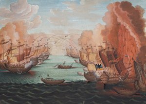 Bataille navale - Unknown artist