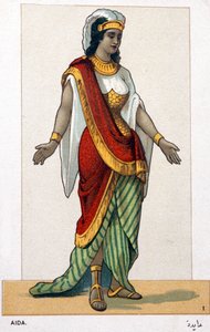 Série de chromolithographies de costumes d