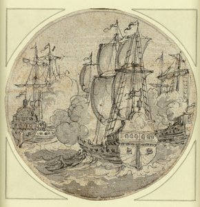 Navire à la voile - Unknown artist