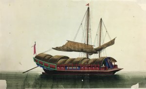Peintures de bateaux - Unknown artist